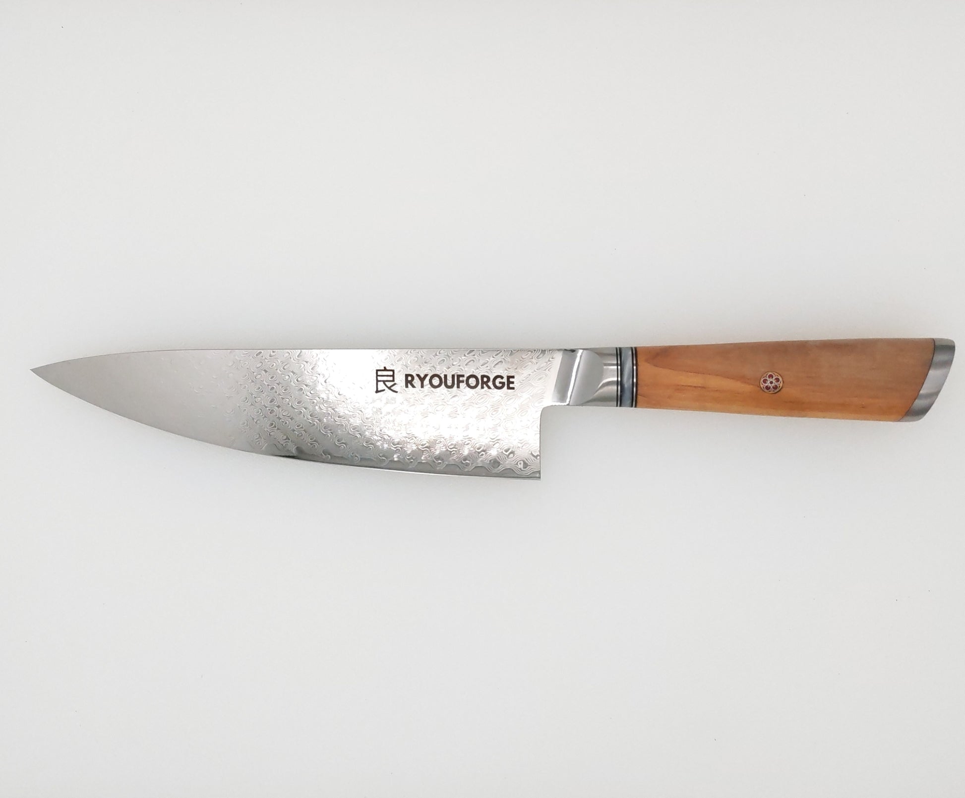 Ryouforge 8" Damascus Steel Japanese Chef's Knife